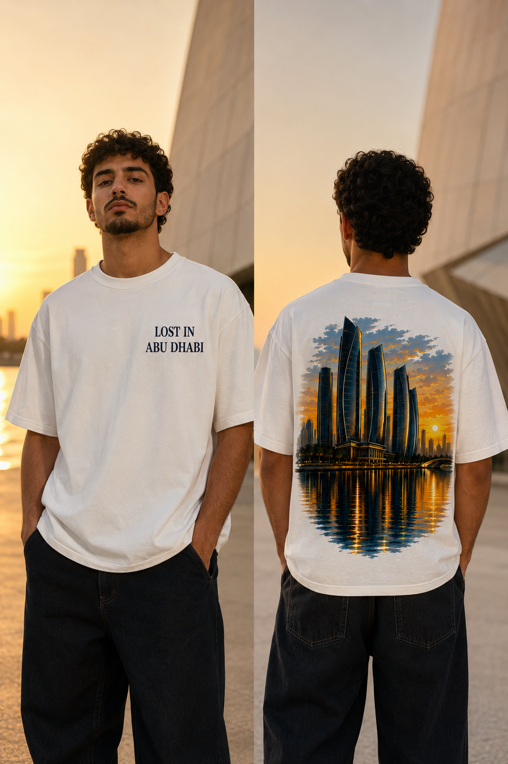 Etihad Towers Sunset — The Drift Club